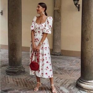 NEW For Love and Lemons Rosie Maxi Dress